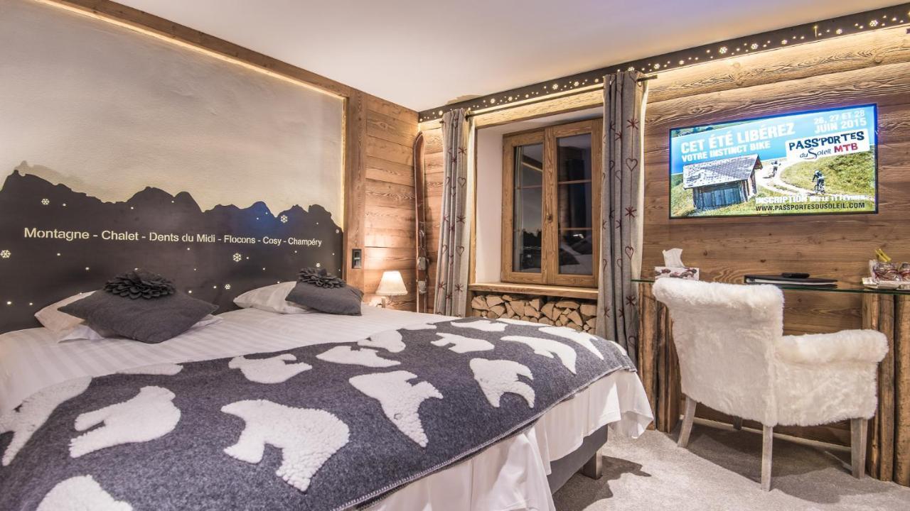 Le Chalet De L'Atelier - Le Nord Bed & Breakfast Champery Exterior photo